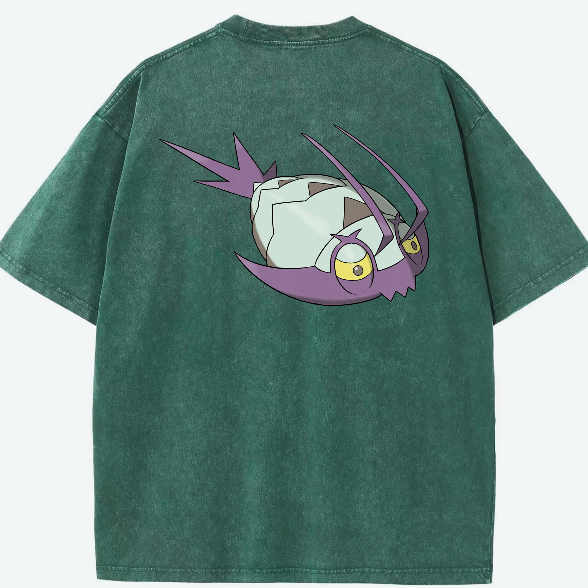 （画像用） ポケットモンスター Pokémon 綿100% ヴィンテージ風 半袖Tシャツ（背面プリント）